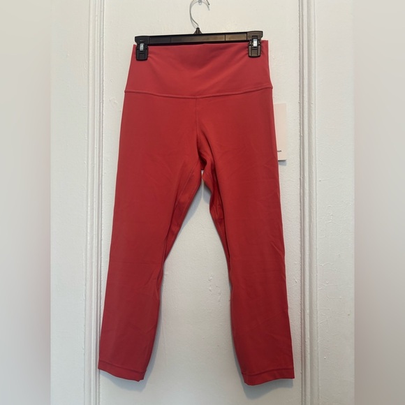 lululemon athletica Pants - Lululemon Align High-Rise Crop 23"Desert Red size 8